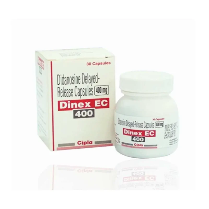 Dinex EC 400 mg (Didanosine)